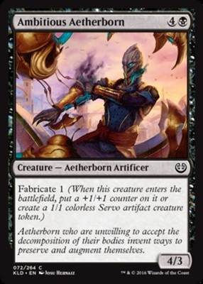 4x Ambitious Aetherborn MTG Kaladesh NM Magic Regular