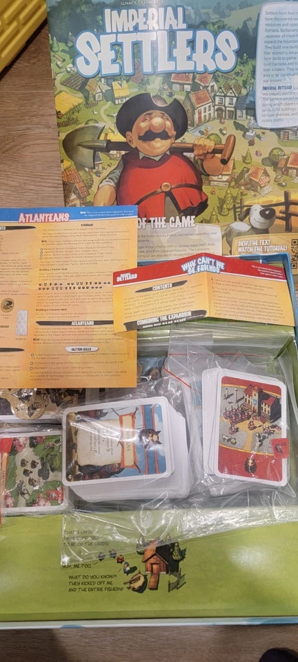 Lote de 8 juegos de mesa estrategia y diversión Imperial Settlers, Verdant Sheriff of Nottingham Foto 3 de 4