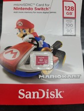 SanDisk 128GB Class 10 - microSDXC Memory Card - SDSQXBO128GAWCZA