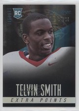 2014 Panini Prestige Rookie Extra Points Holo Silver 10/25 Telvin Smith #289 0o9
