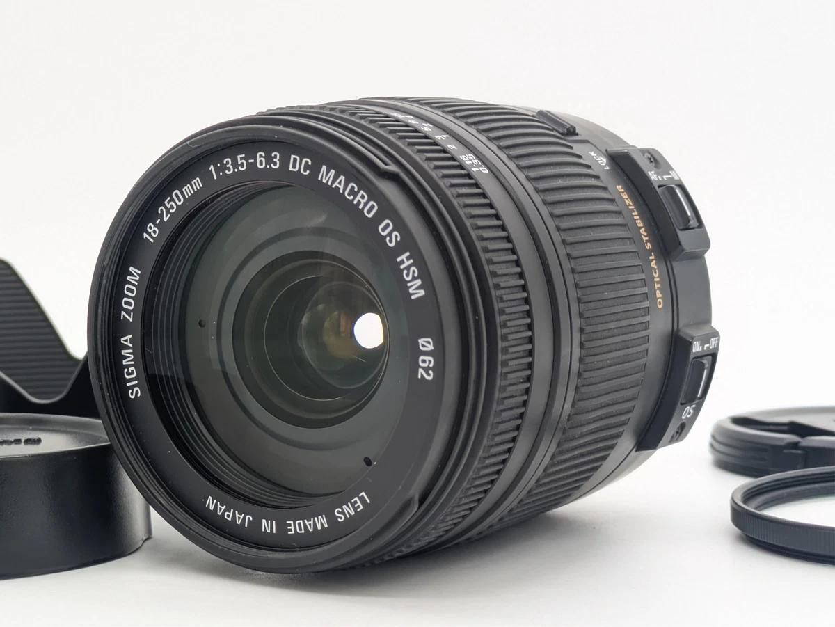 Canon EF Sigma DC Camera Lenses 18-250mm Focal for sale | eBay