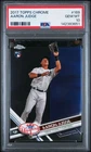 2017 Topps Chrome #169 Aaron Judge Rookie RC PSA 10 Gem Mint