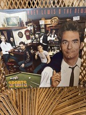 LP Huey Lewis and the News Sports UK CHR 1412 12" Record Vinyl LP 1983