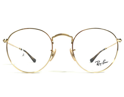Ray-Ban Eyeglasses Frames RB3447V ROUND METAL 2500 Polished Gold Round 50-21-145