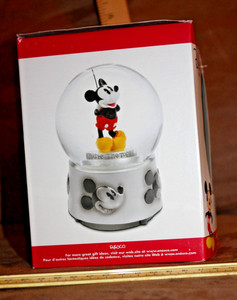 Disney Home, Mickey Mouse Musical Snowglobe, NIOB, 'Mickey Mouse Club"
