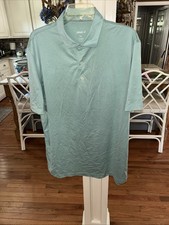 johnnie-O Polo Shirt Men XL Blue Golf Performance Preppy Coastal