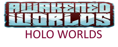 VCard Awakened Worlds First Edition Holo Worlds
