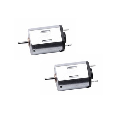 2 pcs Mini N20 DC 6V-12V High Speed Micro 10mm*12mm Motor Dual Shaft Slot