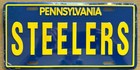 Brand New Steelers License Plate Pennsylvania Shrink-Wrapped — photo 1
