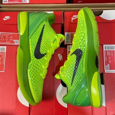 Size 14 - Nike Zoom Kobe 6 Protro Low Grinch for sale online | eBay