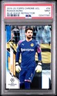 2019 TOPPS CHROME CHAMPIONS LEAGUE BLUE WAVE REFRACTOR ROMAN BURKI 1/75 PSA 9