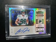 Jeremy Ruckert - Contenders 2022 - Jets - Championship Ticket - Auto - RC - /25