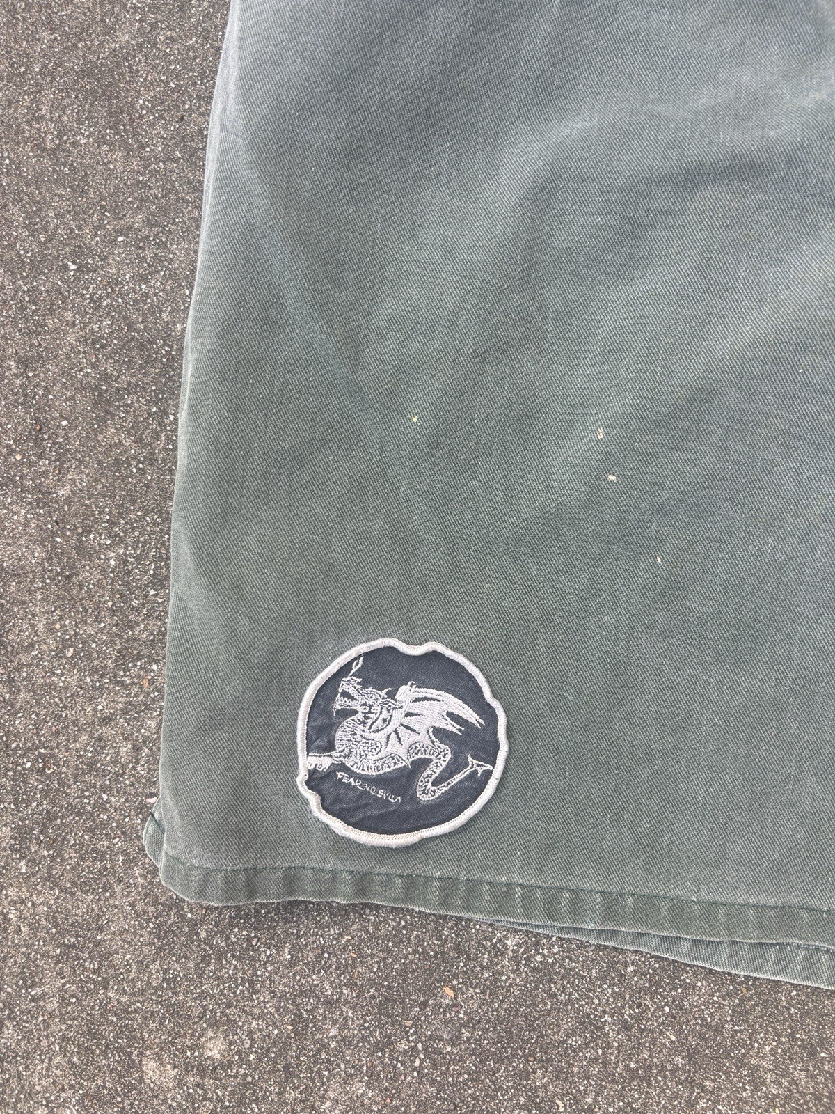 Vintage Santa Monica Airlines Shorts Mens 80s 90s Skate Green RARE Sz M 30in USA