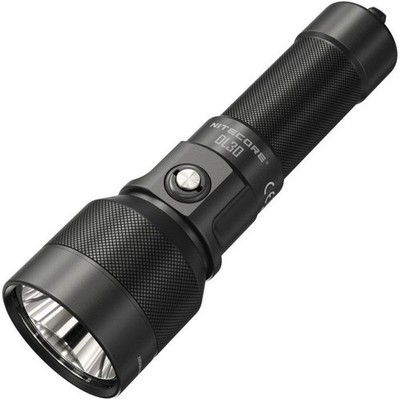 Nitecore Black Aluminum Construction Rechargeable Waterproof Flashlight - DL30