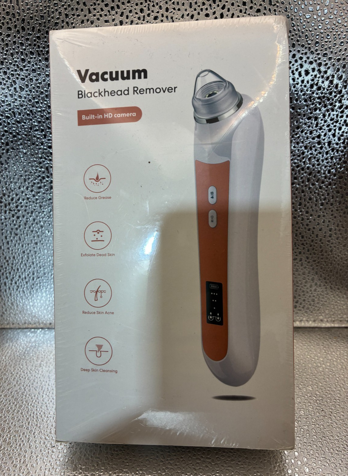 Vacuum Blackhead Remover Built-in HD Camera Model H200 Orange