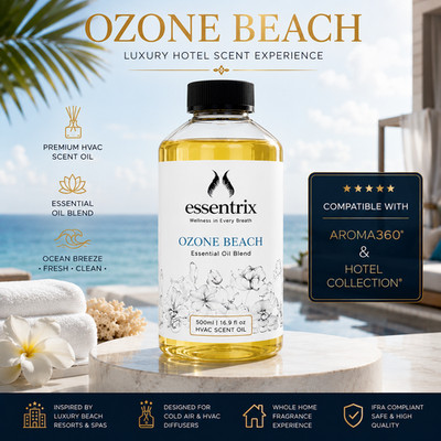 Ozone Diffuser Oil 500ml Luxury Hotel Scent Refill for Aroma360 Hotel Collectio