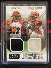 Jeremy Hill/Giovani Bernard Bengals Jerseys Panini Score 2015 #DJ-CIN