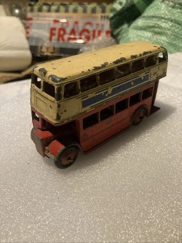 1950s Vintage Dinky Toys AEC Double Decker Bus No 29c