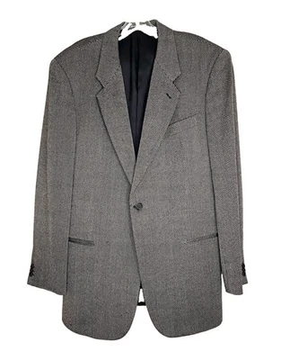 Giorgio Armani Le Collezioni Single Button Blazer(US SZ 36) 100% Wool Gruppi GFT