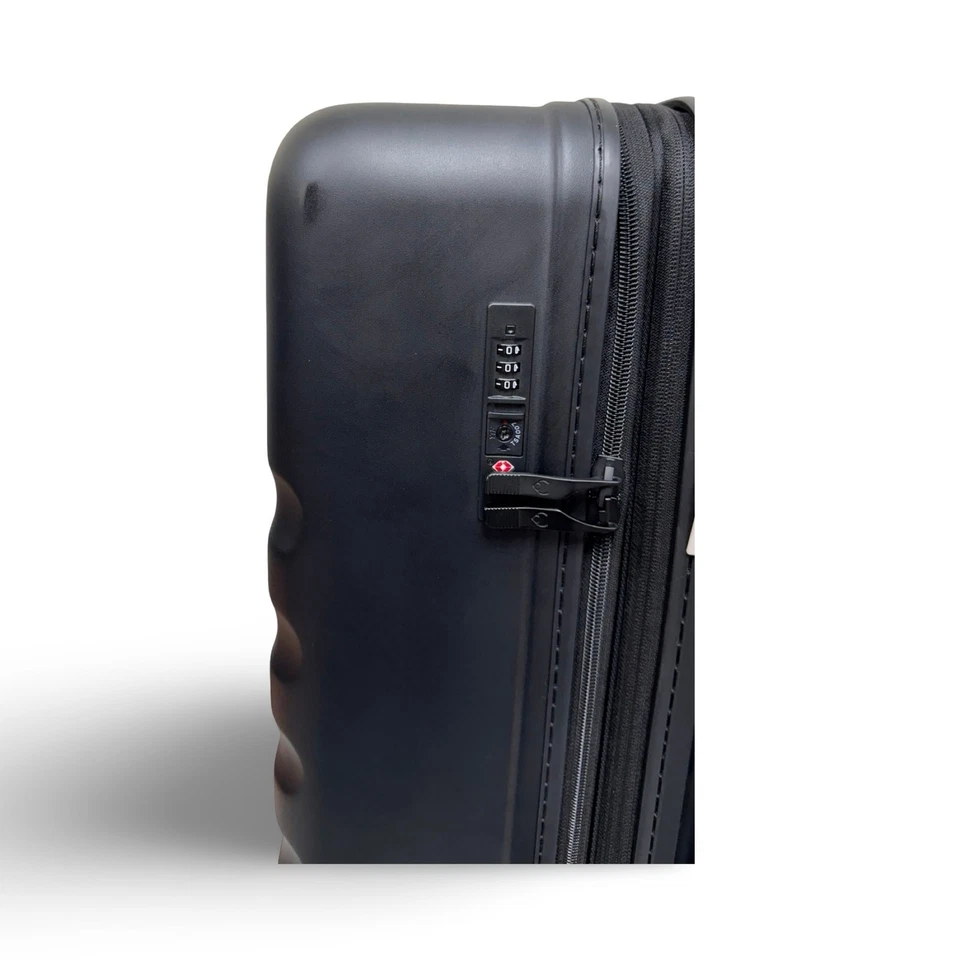   Maleta grande a rayas Antler Icon - negra Foto 4 de 4