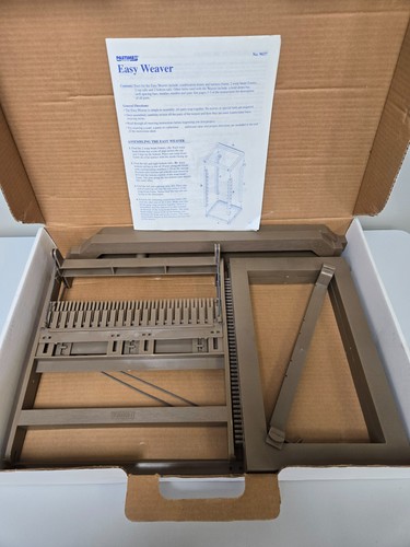 Vintage Pastime Easy Weaver Traditional Weaving Craft Kit 1996