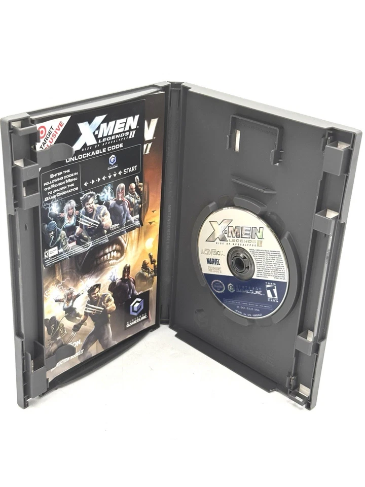 X 战警传奇 II:启示录的崛起(任天堂 GameCube,2005 年)已测试并可用 — 第 3/4 张图片