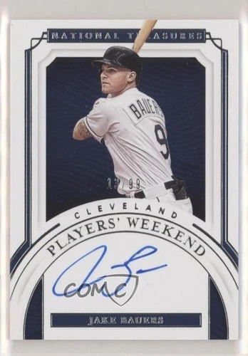 2019 National Treasures Jake Bauers RAW