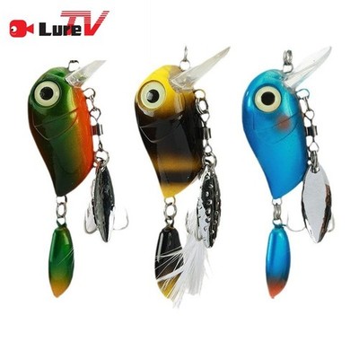 Luretv Japan Jackall Micro Tappy Floating Rock Little Fatty