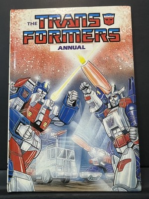 Transformers Titans Fortnights Annual 1987 Marvel Comics Vintage Hardback
