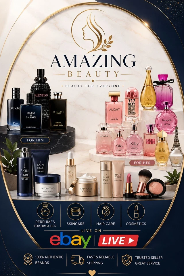 ✨AMAZING BEAUTY | Fragrances, Skincare & Cosmetics | eBay Live✨