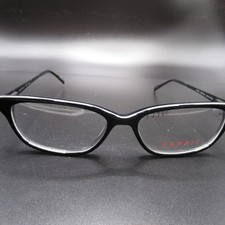 ESPRIT Eyeglass Frames ET17426 Black White Cat Eye Rectangle 52-15-135mm China