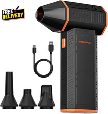 Electric Air Duster Rechargeable 3 Speed High RPM Cordless Dust Blower