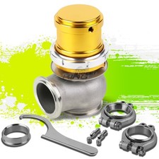 Universal 45mm Gold 5.25 Aluminum External V-band Wastegate Wg Boostspring