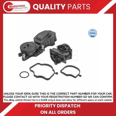 #ad Crankcase Breather Vortex for BMW E53 X5 3.0D M57N engines Meyle 11127799225 GBP 40.99