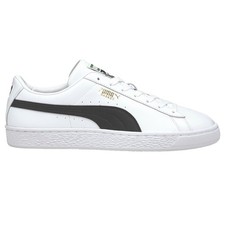 PUMA Basket Classic Xxi Lace Up Mens White Sneakers Casual Shoes 37492302