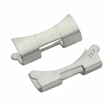 2 PC 257  END PIECE LINK FOR ROLEX 7835 78350 OYSTER 19MM BAND 6694 1500 5500