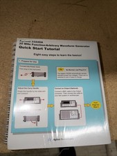 Agilent 33220A 20 MHz Function Arbitrary Waveform Generator Quick Start Manual