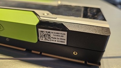 NVIDIA Tesla P100 12Gb GPU - Get Your AI On! PNs 01V86H 1V86H 699