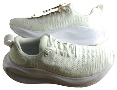 Women's Nike React X Infinity Run 4 Road Running Shoes Double White Size 7 NEW