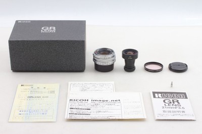 MINT in Box w/ Finder] RICOH GR 21mm f/3.5 Lens For L39 LTM Leica