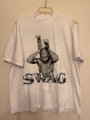 ジャスティンビーバー　Tシャツ　Coachella2026 Justin Bieber SWAG SKYLRK Coachella 2026 Graphic White Short