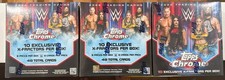 2026 Topps WWE Chrome Wrestling Trading Card Mega Box NEW Lot Of 3