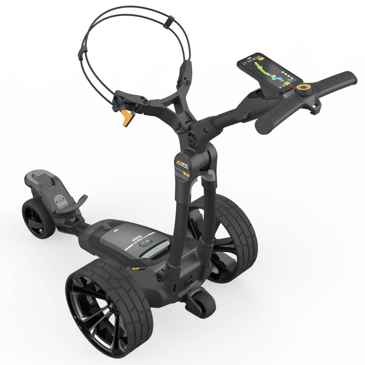 Powakaddy Unisex 2026 RX12 GPS XL Plus Lithium Golf Trolley - Black - One Size - Image 2