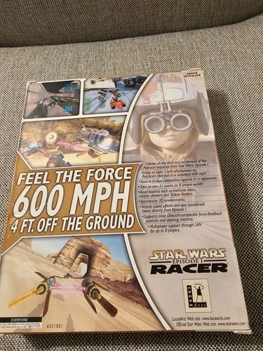 Star Wars Episode I Racer Limited Edition Box Windows 95/98 - Opened complete - Picture 2 of 8