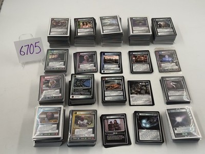 Decipher Star Trek CCG Aprox 1000 Cards Various Set Faction Rarieties 70+ Rares