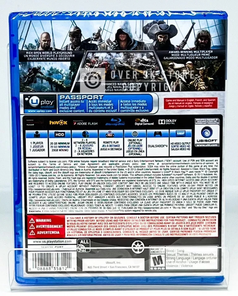 Assassin's Creed Bundle w/ 5 games - PS4 - New | Factory Sealed | READ ...