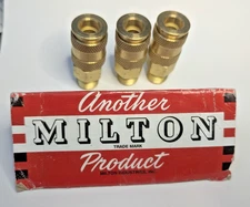 3X---Milton Industries S-767 HI-Flo V-Style - 3/8-Inch MNPT Brass DEAL FOR YOU!!