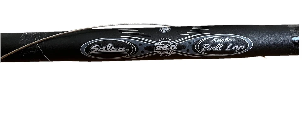 Manillar de ciclocross Salsa Moto Ace Bell Lap Drop con palancas de freno Foto 2 de 4