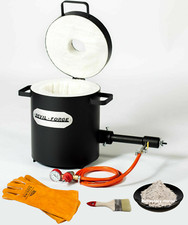 FB2Mb–10KG GAS METAL MELTING FURNACE Propane Forge Copper Brass Bronze Silver UK