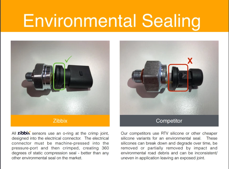 Zibbix 04-07 International Navistar DT466 DT570 EBP Exhaust Back Pressure Sensor - Image 4 of 4